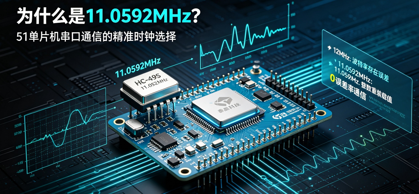 11.0592MHz晶振与51单片机为何是黄金搭档？