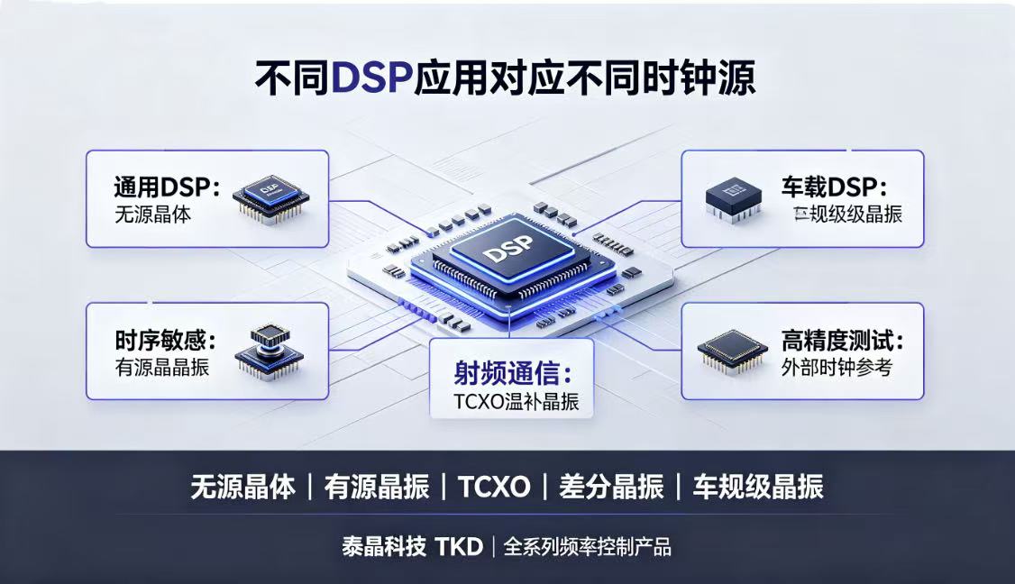 DSP电路板晶振选型指南：有源晶振与无源晶体对比分析