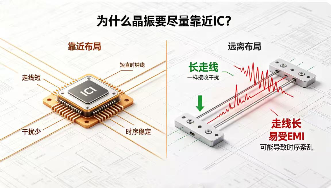IC与晶振的关系解析：为什么晶振必须靠近芯片？-TKD十八款禁用软件的APP大全科技